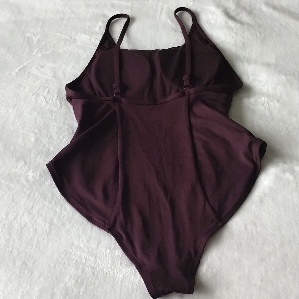 Gymshark One Piece Swimsuit Purple/Plum Large - Picture 9 of 10